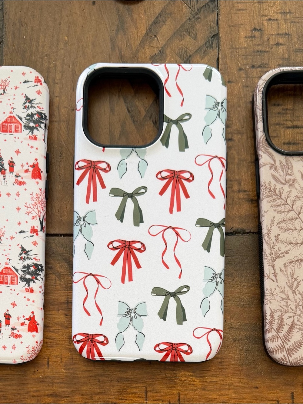 IPhone 13 Pro Casely 3 Protective Cases - Fall & Christmas Designs